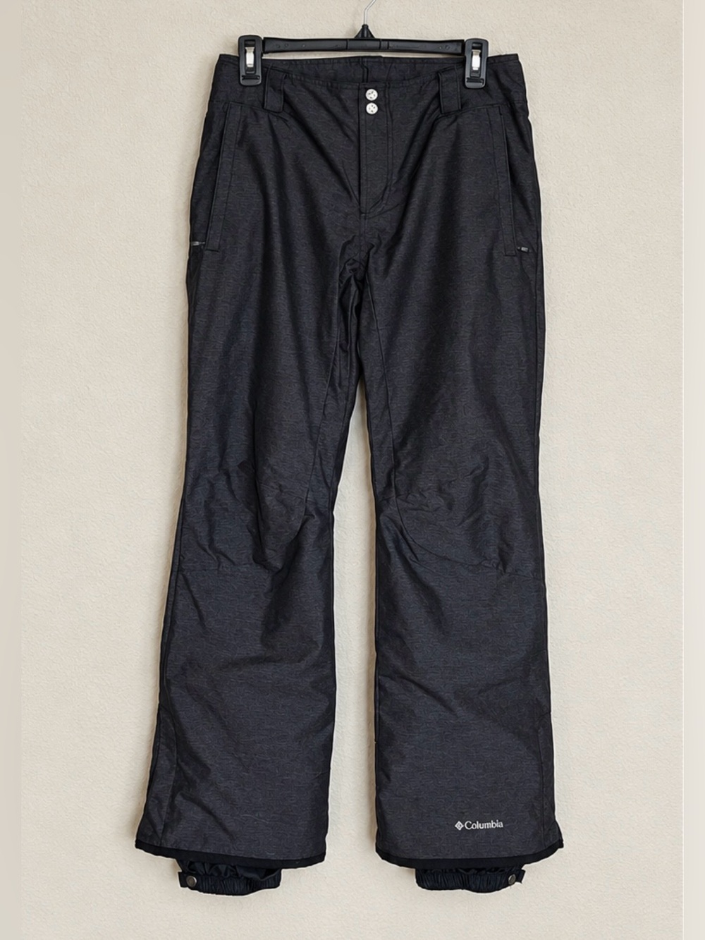 Columbia Women’s Omni Tech Heat Charcoal Gray Snow Snowboarding Ski Pants size M
